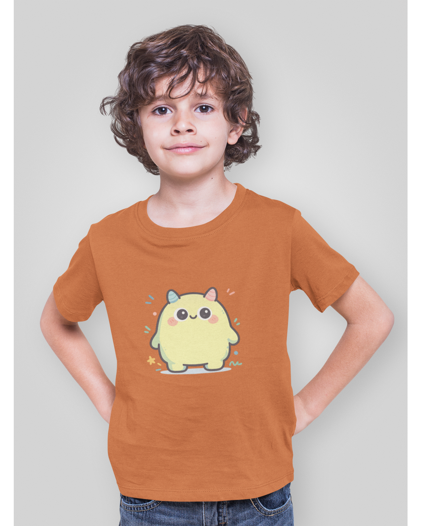 Boy's Crew Neck T-Shirt