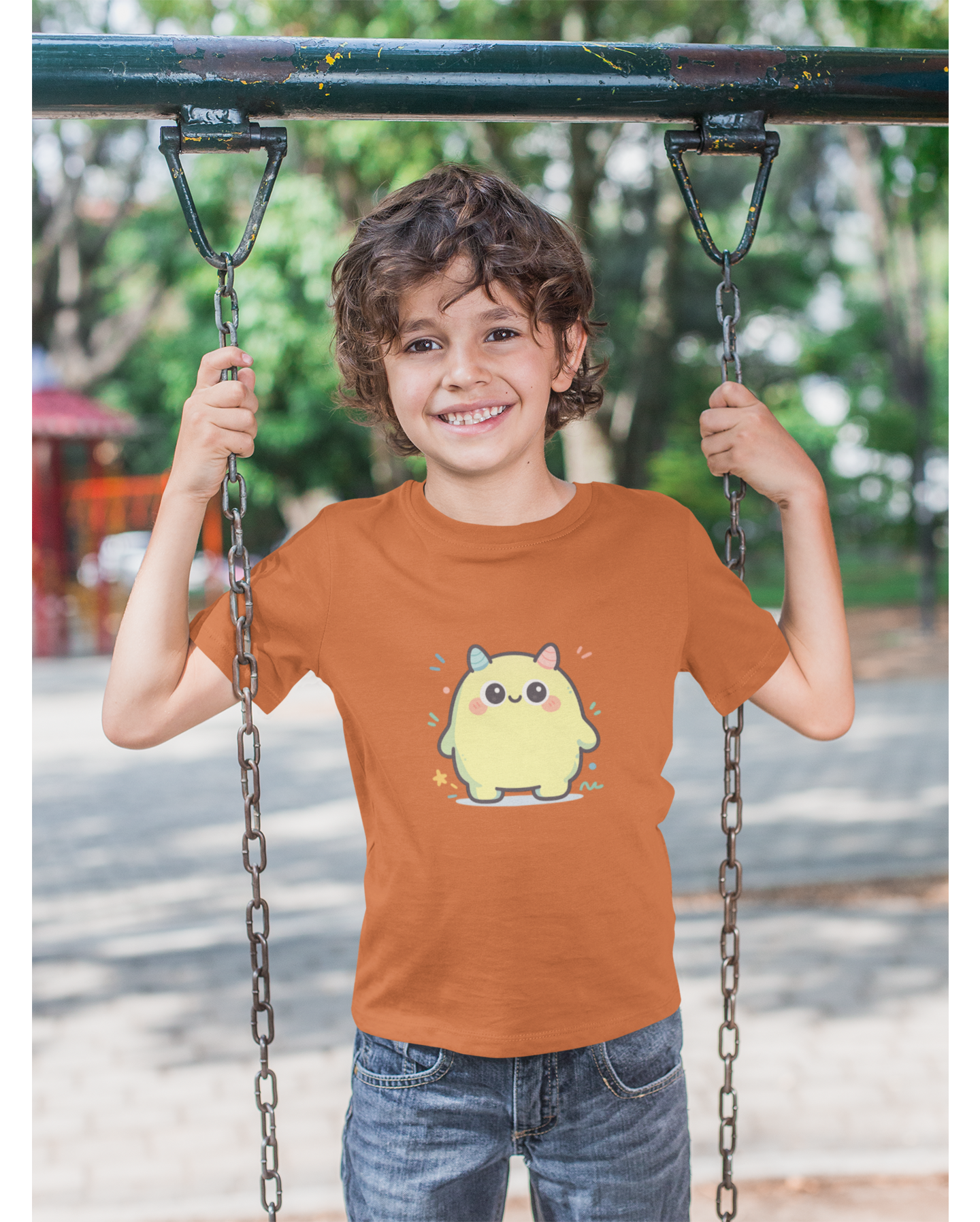 Boy's Crew Neck T-Shirt