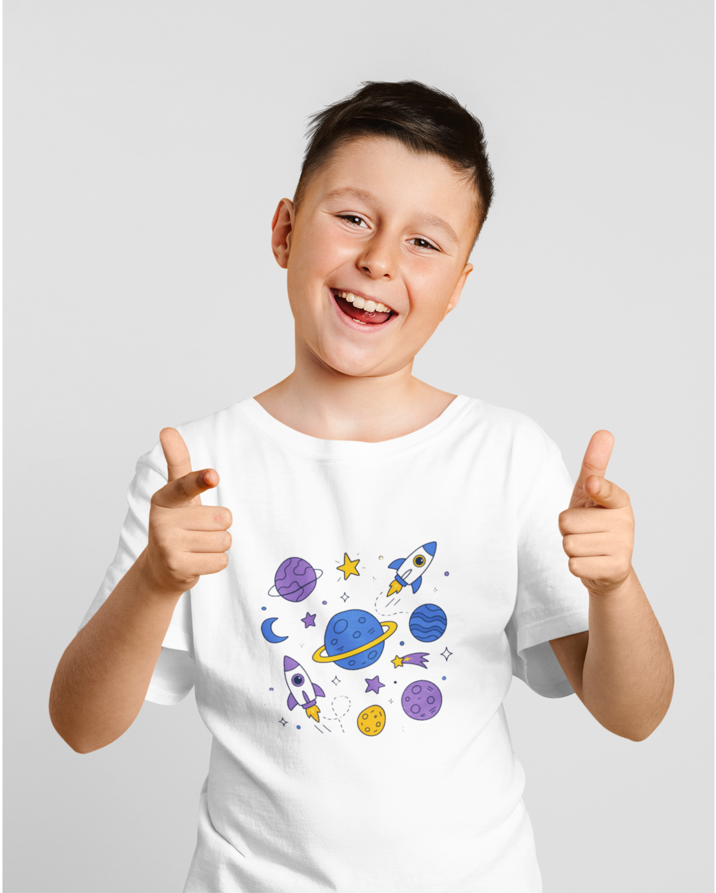 Boy's Crew Neck T-Shirt