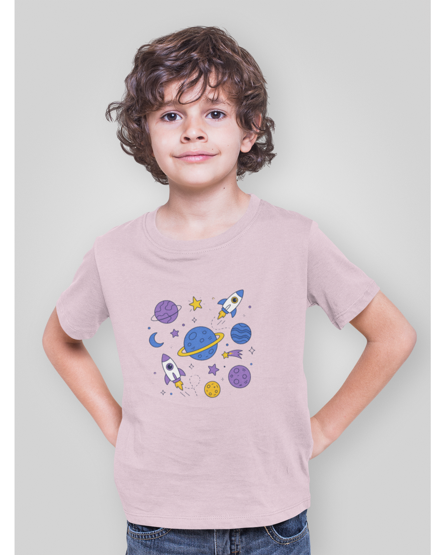 Boy's Crew Neck T-Shirt