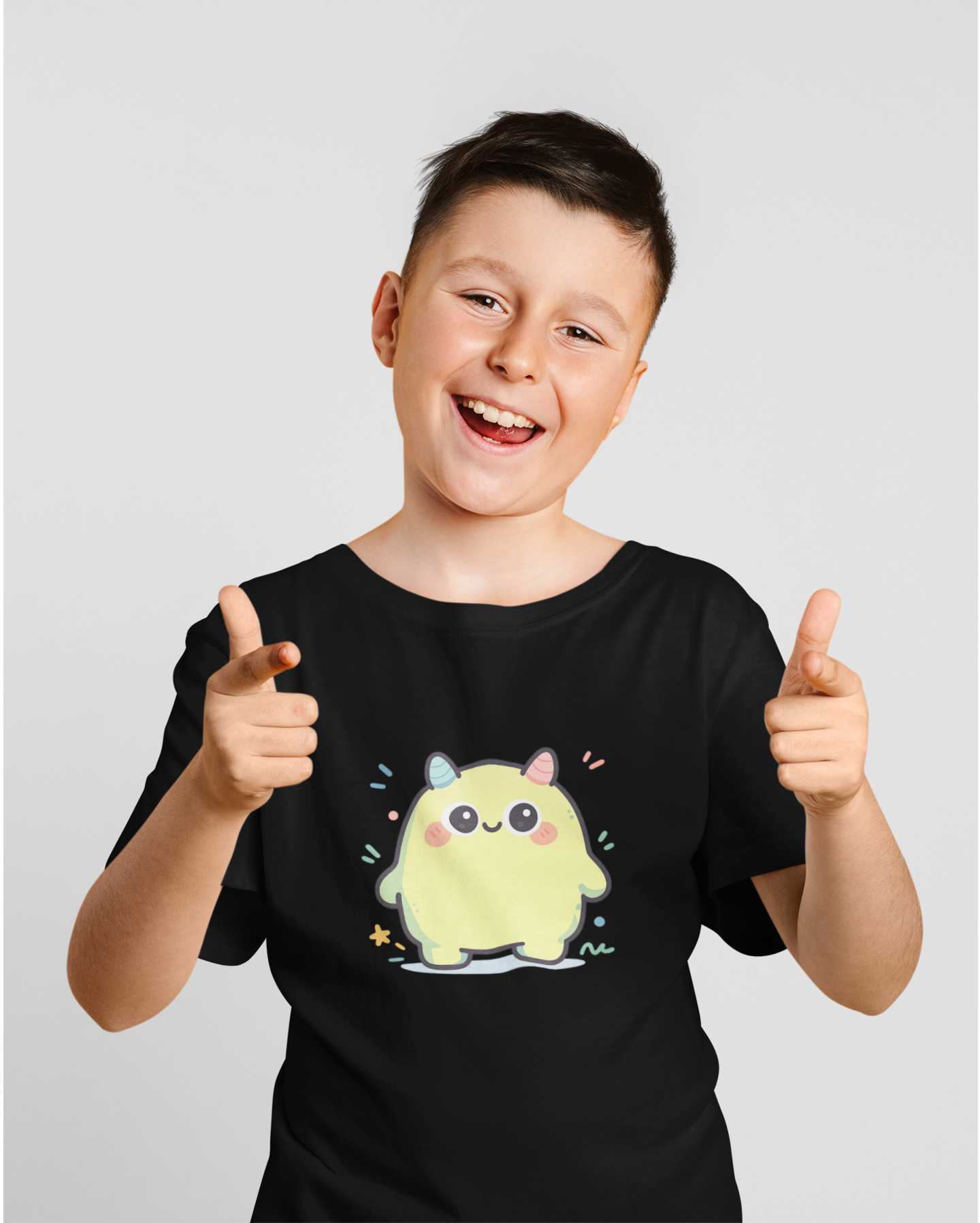 Boy's Crew Neck T-Shirt