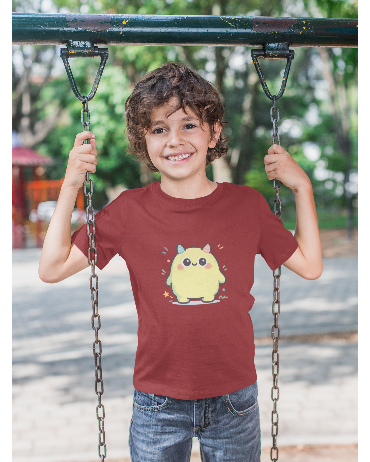 Boy's Crew Neck T-Shirt