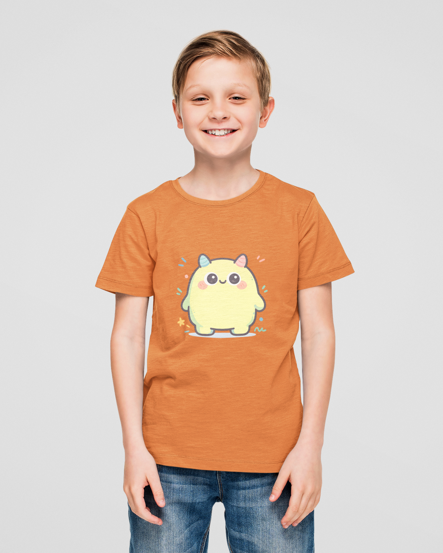 Boy's Crew Neck T-Shirt