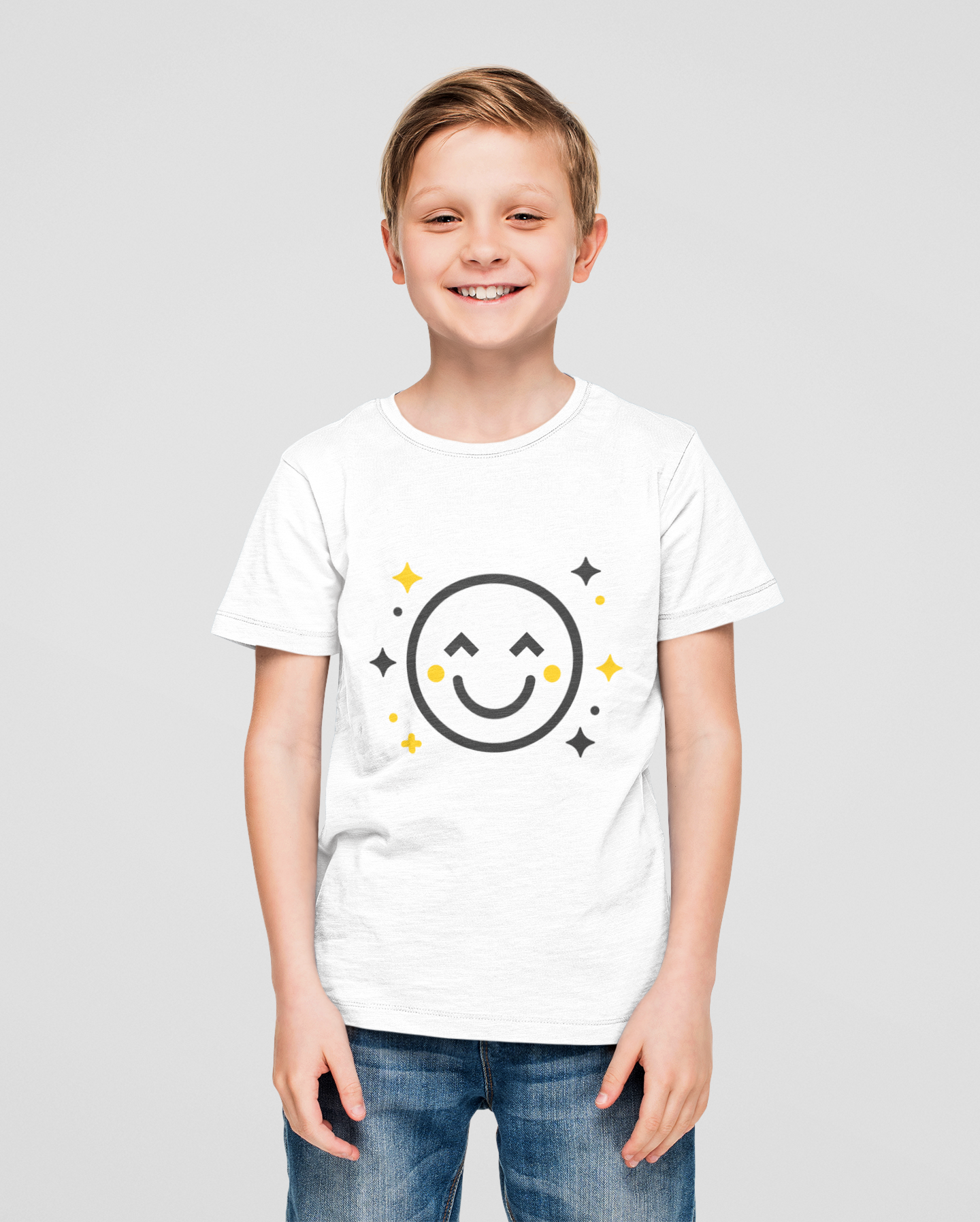 Boy's Crew Neck T-Shirt