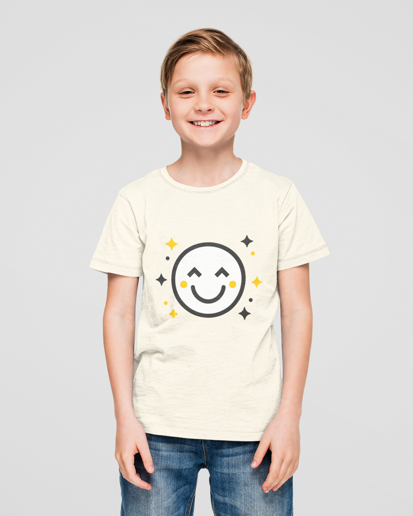 Boy's Crew Neck T-Shirt