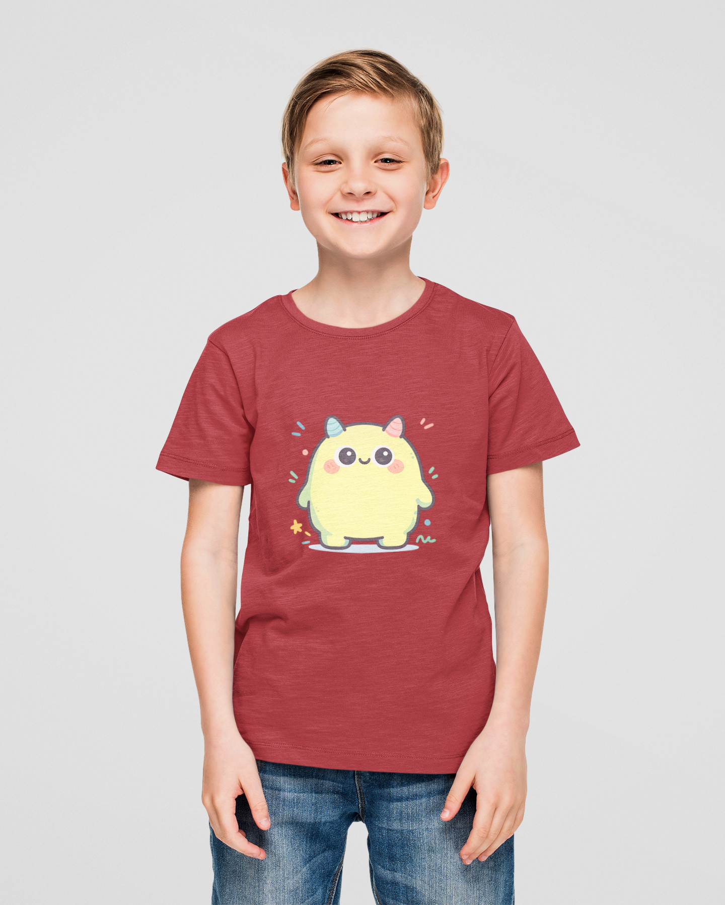 Boy's Crew Neck T-Shirt
