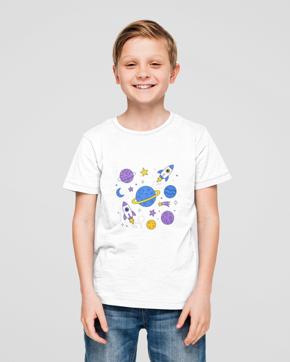 Boy's Crew Neck T-Shirt